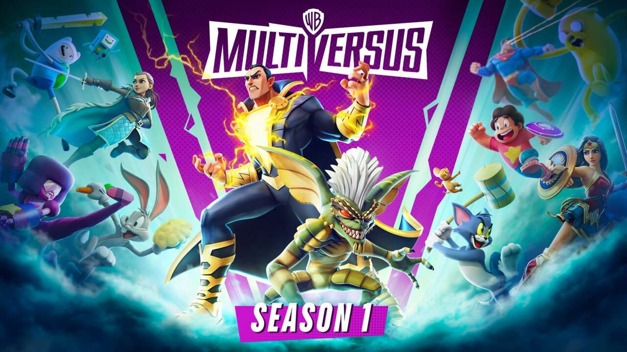 Black Adam y Stripe de Gremlins de DC Comics se unirán a MultiVersus durante la temporada 1