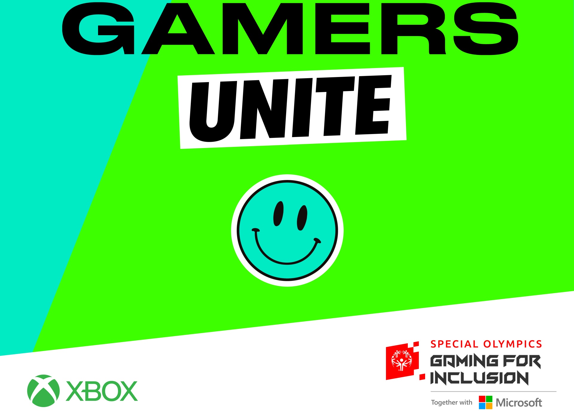 Gamers Unite Activo verde en línea