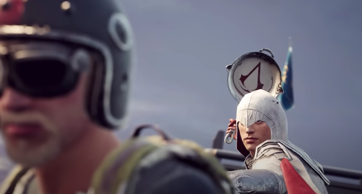 Ahora puedes usar la ropa de Ezio Auditore de Assassin's Creed en PUBG New State Mobile