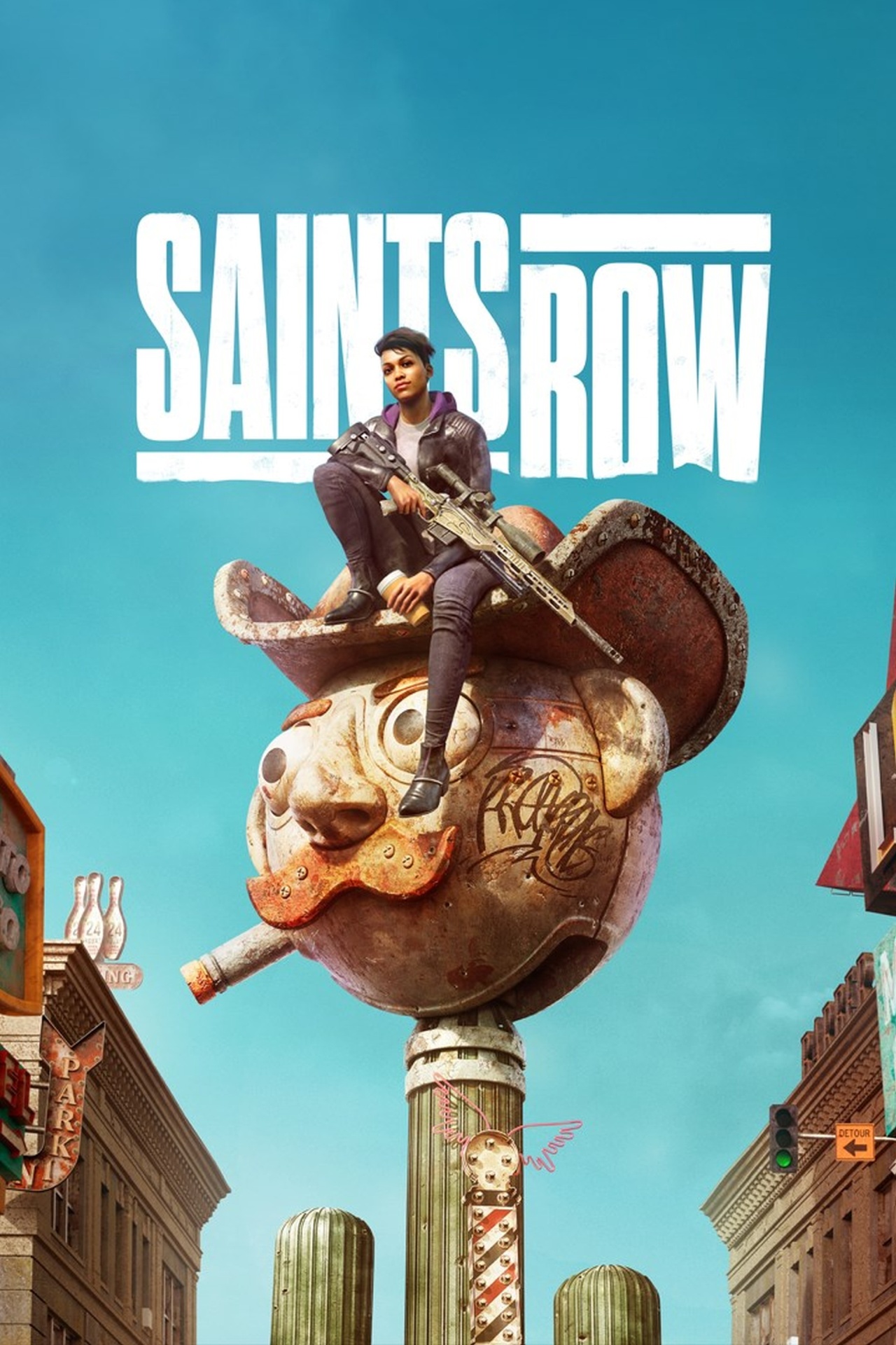 Arte de la caja de Saints Row