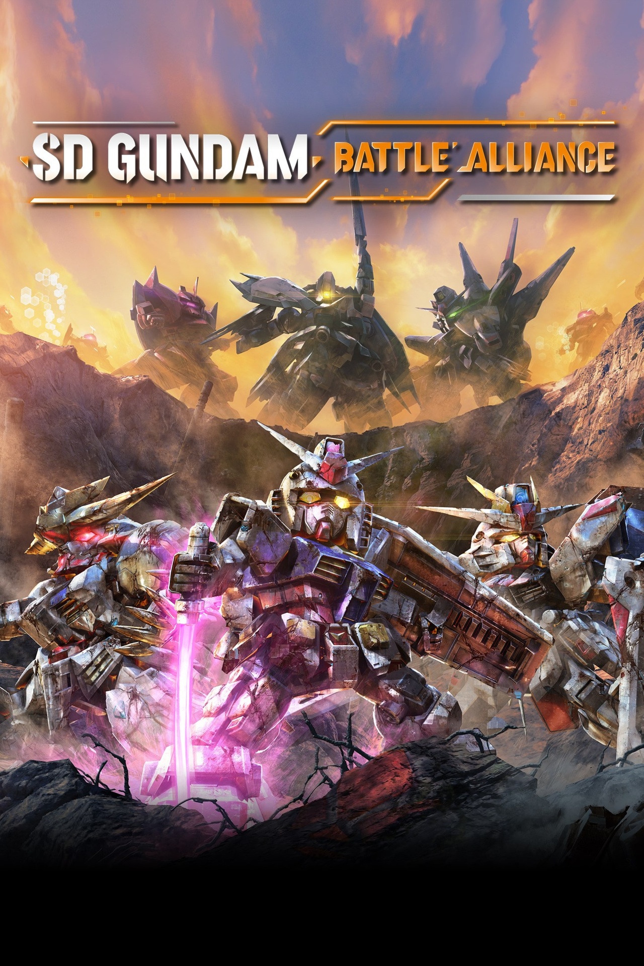 Arte de caja de SD Gundam Battle Alliance