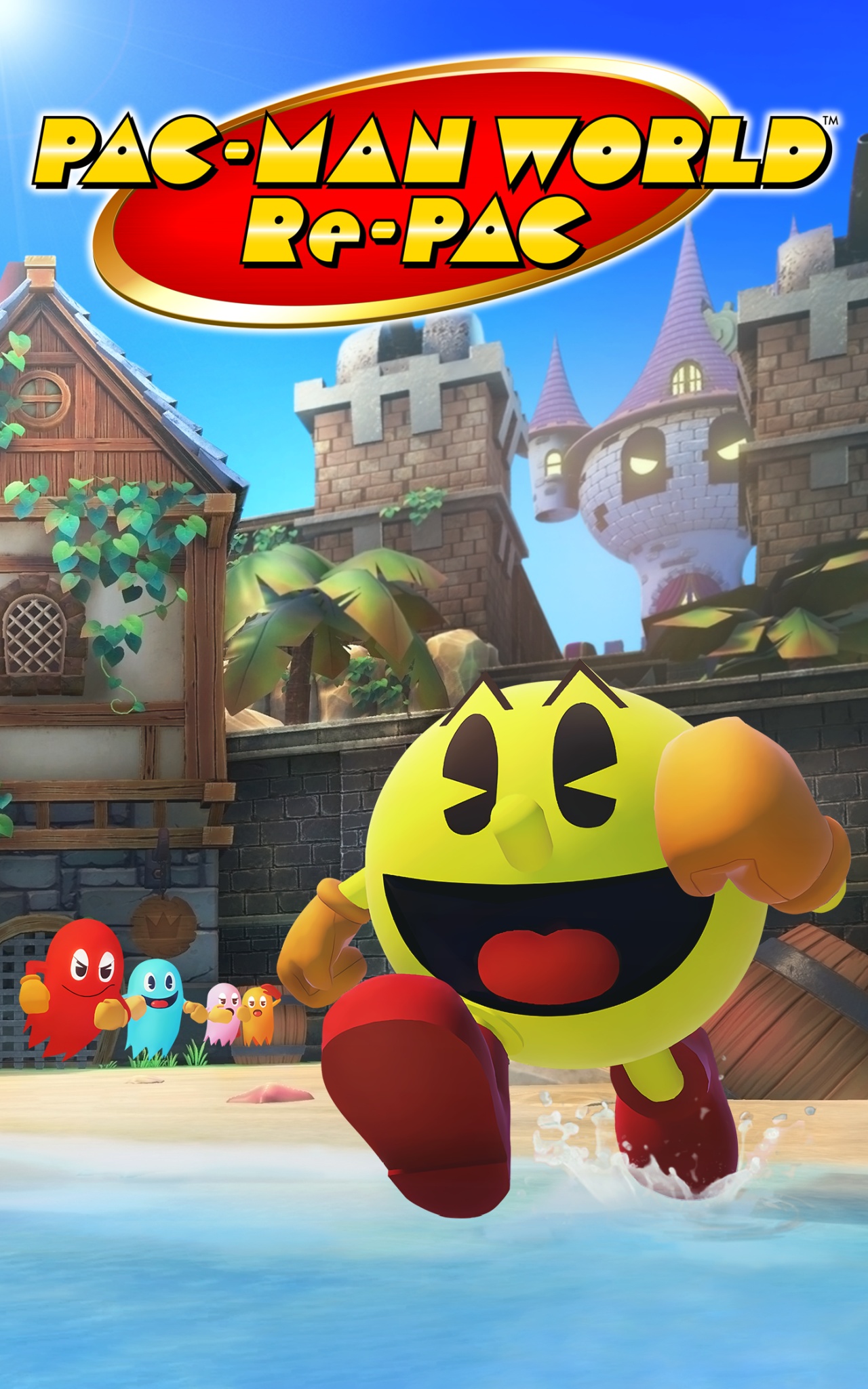 Arte de caja de Pac-man World Re-Pac