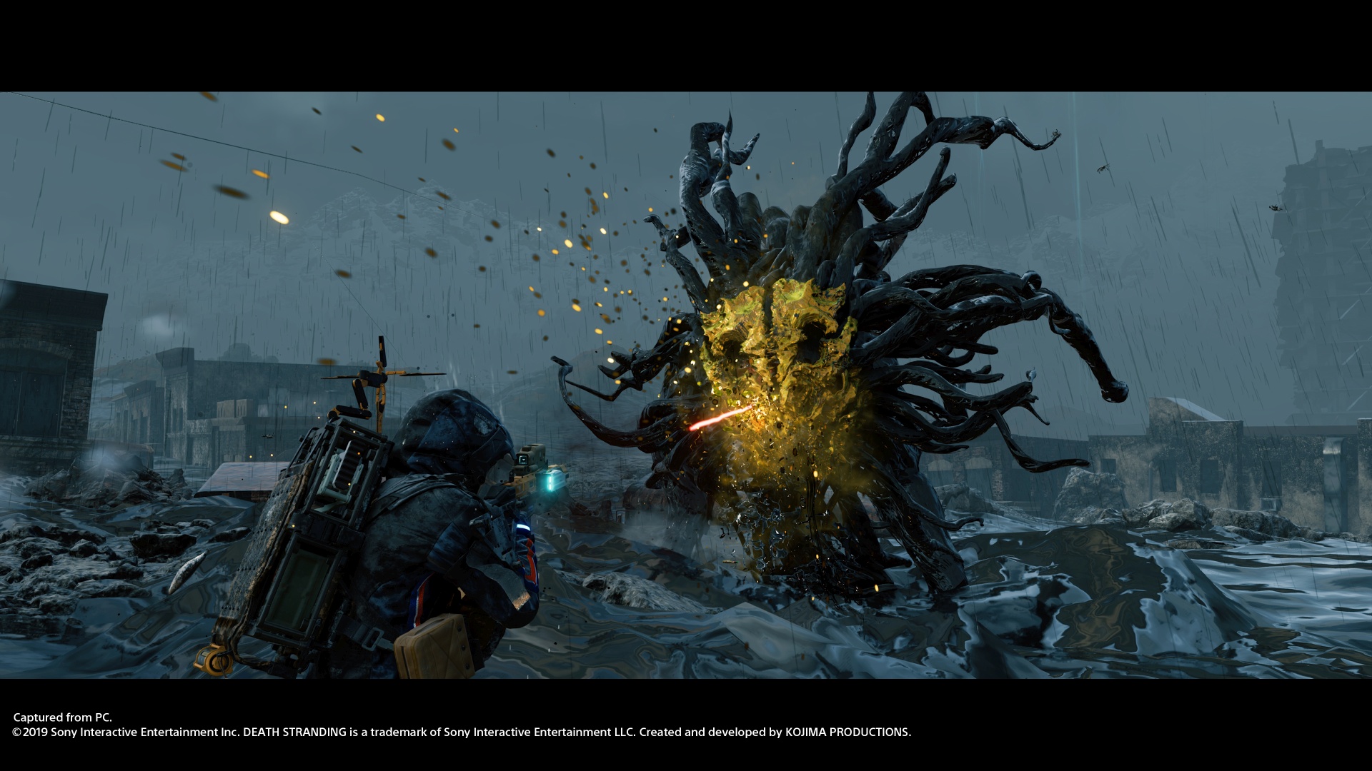 Captura de pantalla de Death Stranding