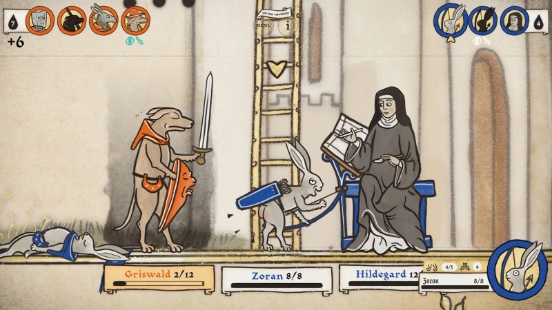 El juego de estrategia Medieval Ink Inkulinati entra en acceso anticipado este invierno