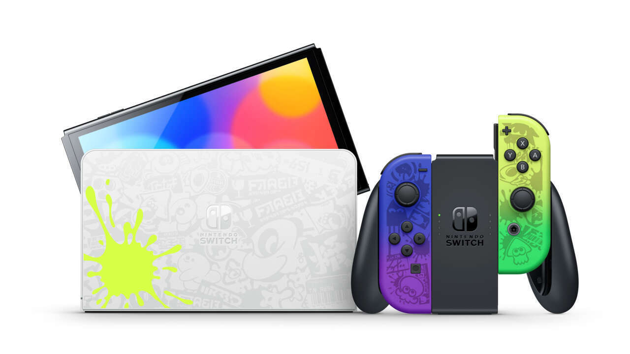 La consola Splatoon 3 Nintendo Switch OLED ya está disponible