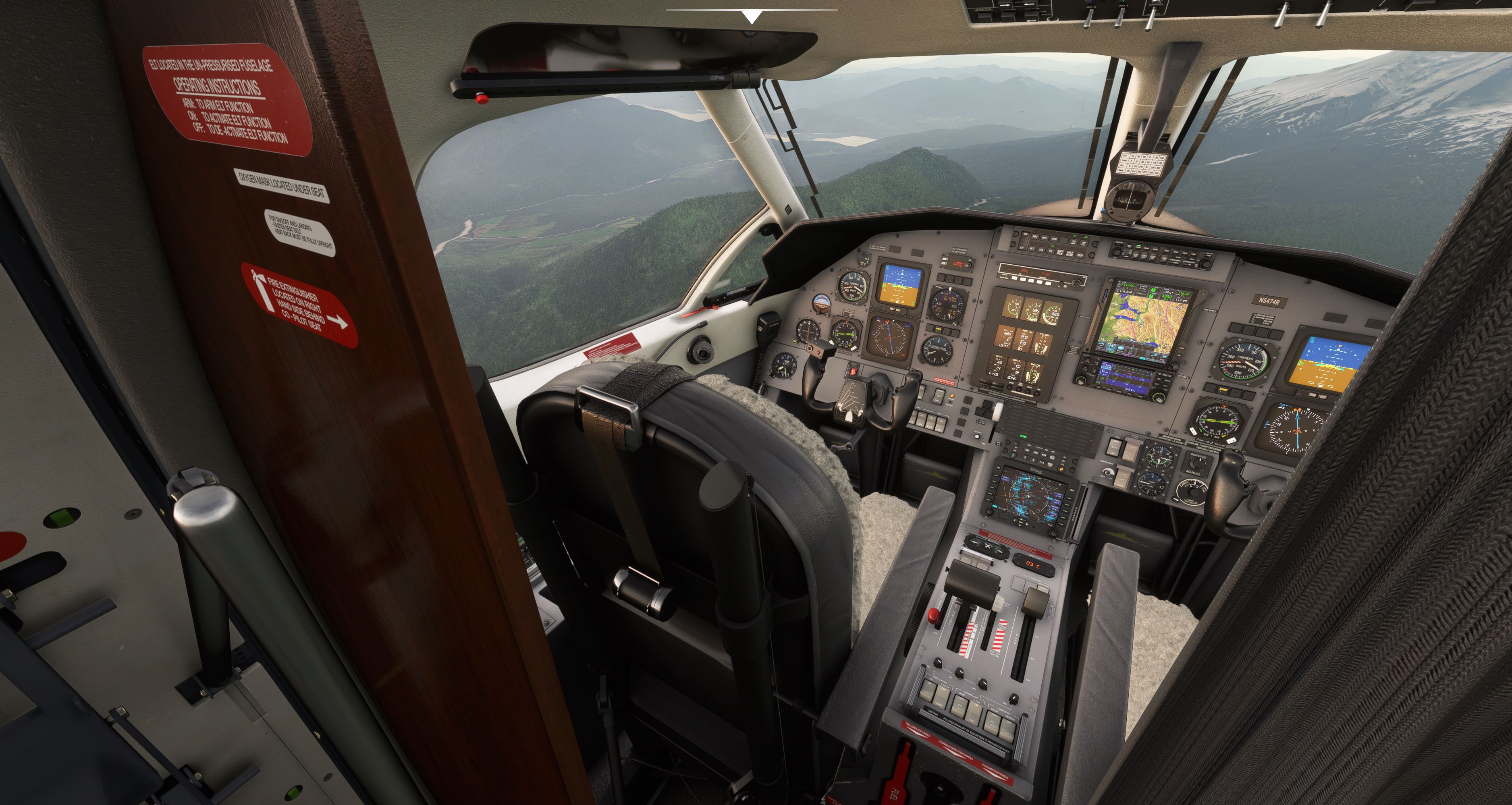 Microsoft Flight Simulator - Carenado PC12 Captura de pantalla