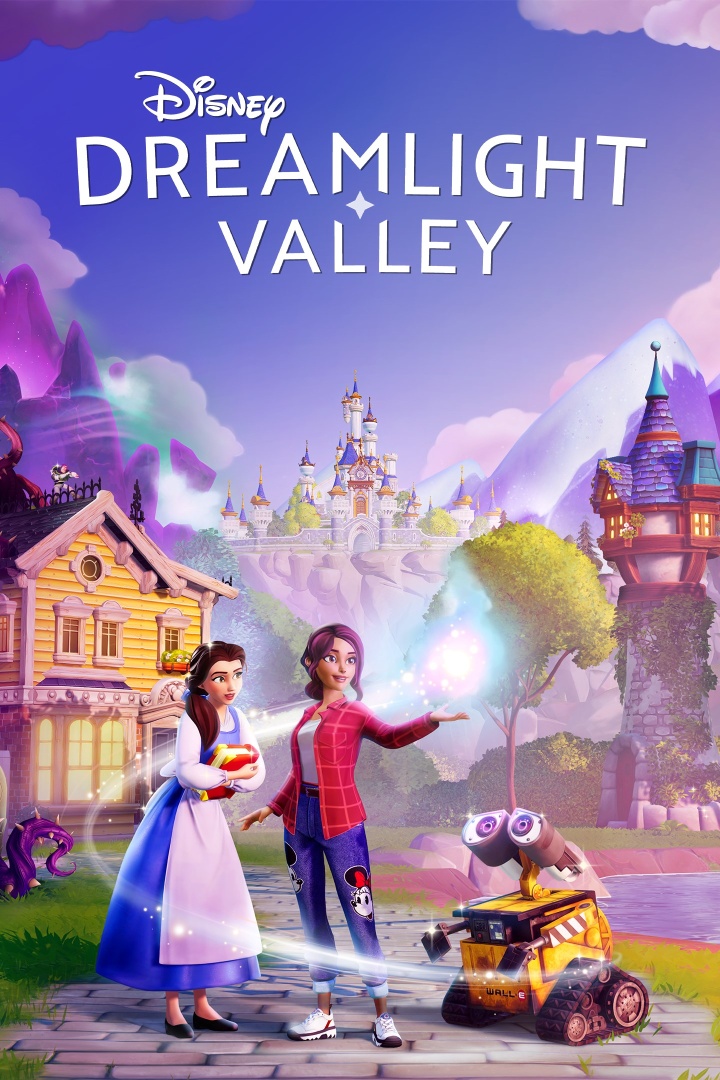 Arte de la caja de Disney Dreamlight Valley