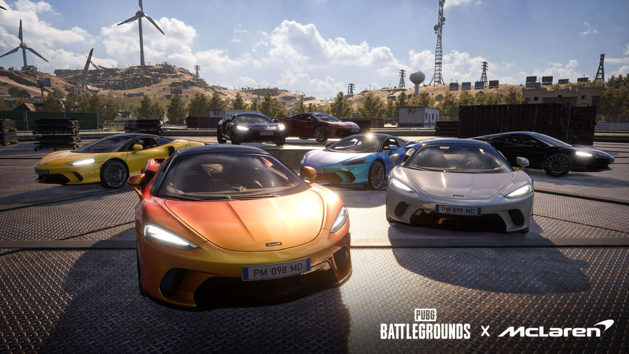 PUBG: Battlegrounds colabora con McLaren para traer nuevos vehículos al juego