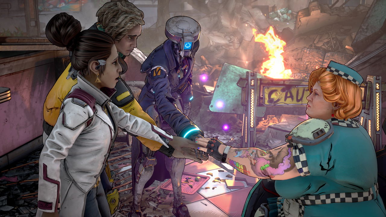 Echa un vistazo a 18 minutos de juego de New Tales From the Borderlands