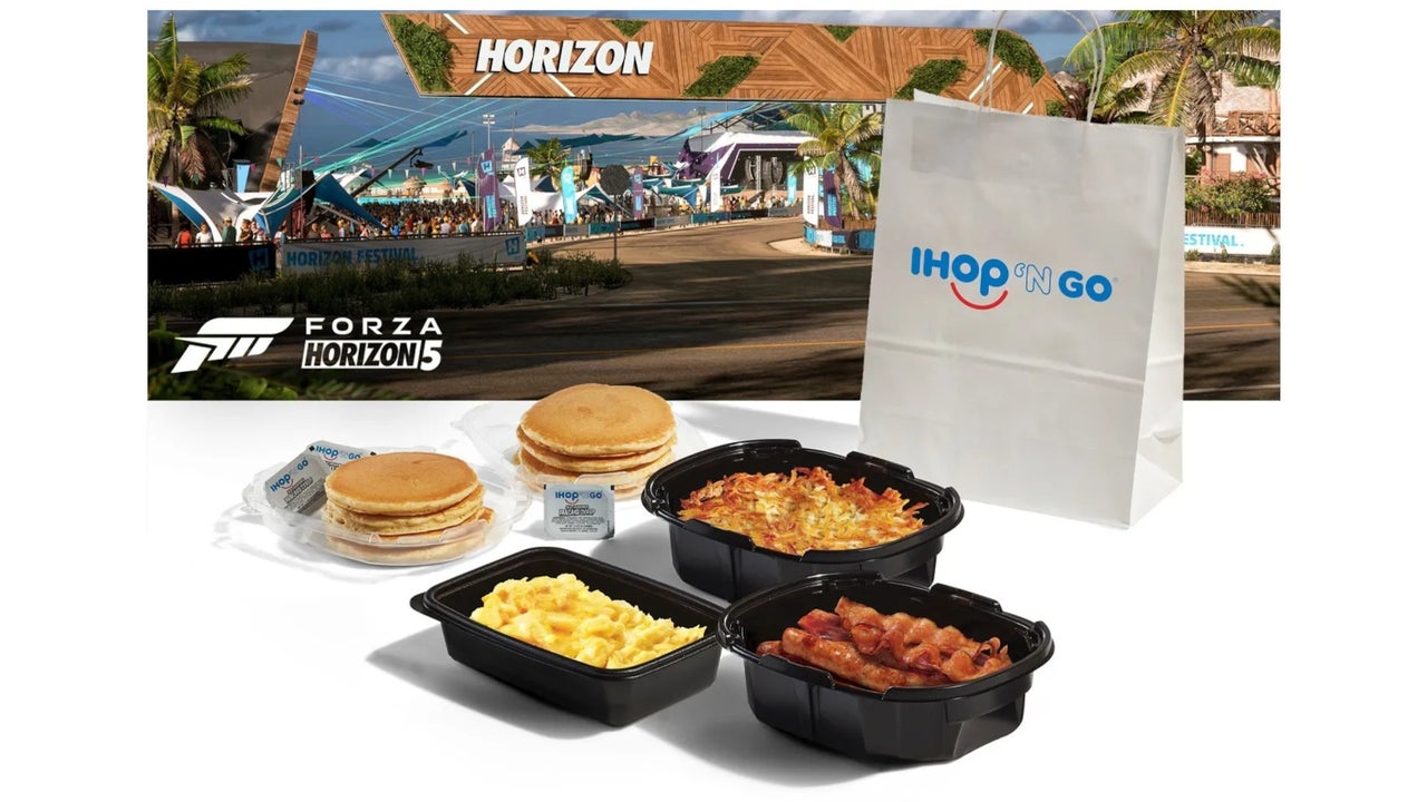 Forza y ​​más juegos de Xbox se están convirtiendo en elementos del menú IHOP, por alguna razón