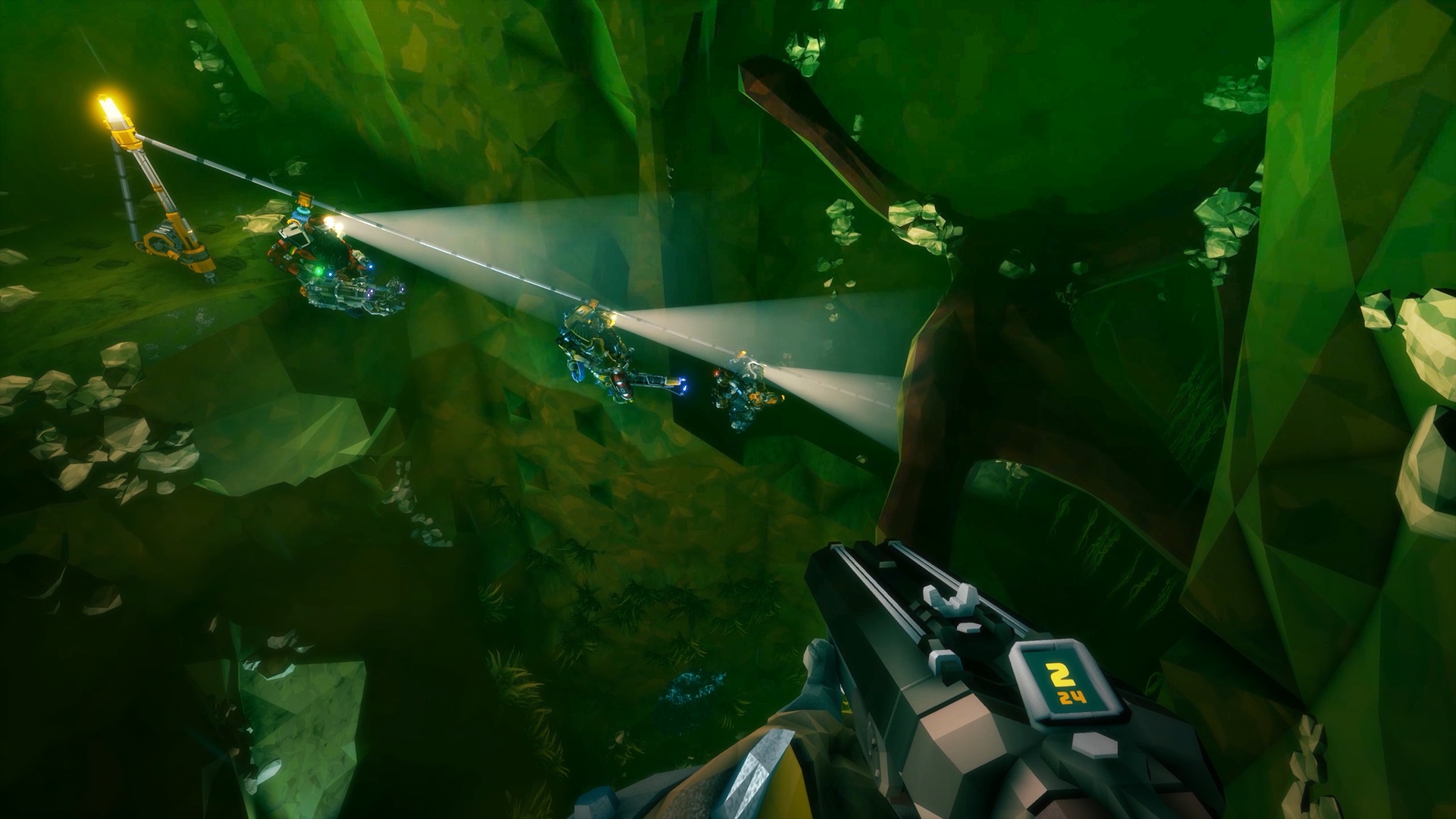 Captura de pantalla de Deep Rock Galactic
