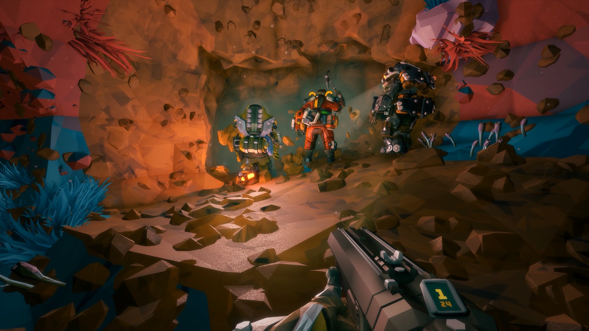 Captura de pantalla de Deep Rock Galactic