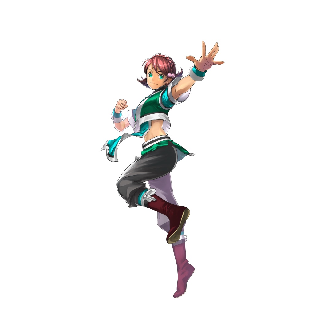 Eiyuden Chronicle: Hundred Heroes - Arte de personajes de Lian