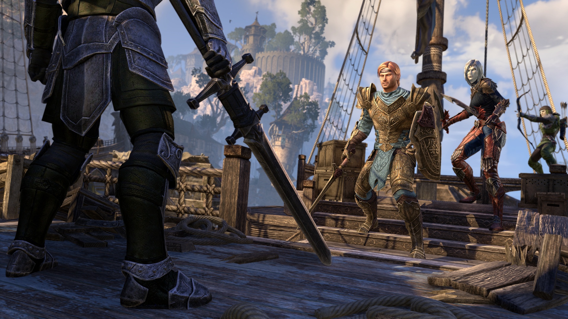 Captura de pantalla de The Elder Scrolls Online: Isla Alta