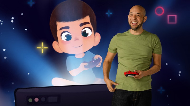 Cómo la leyenda del podcast de videojuegos Danny Peña convirtió su vida en un libro para niños