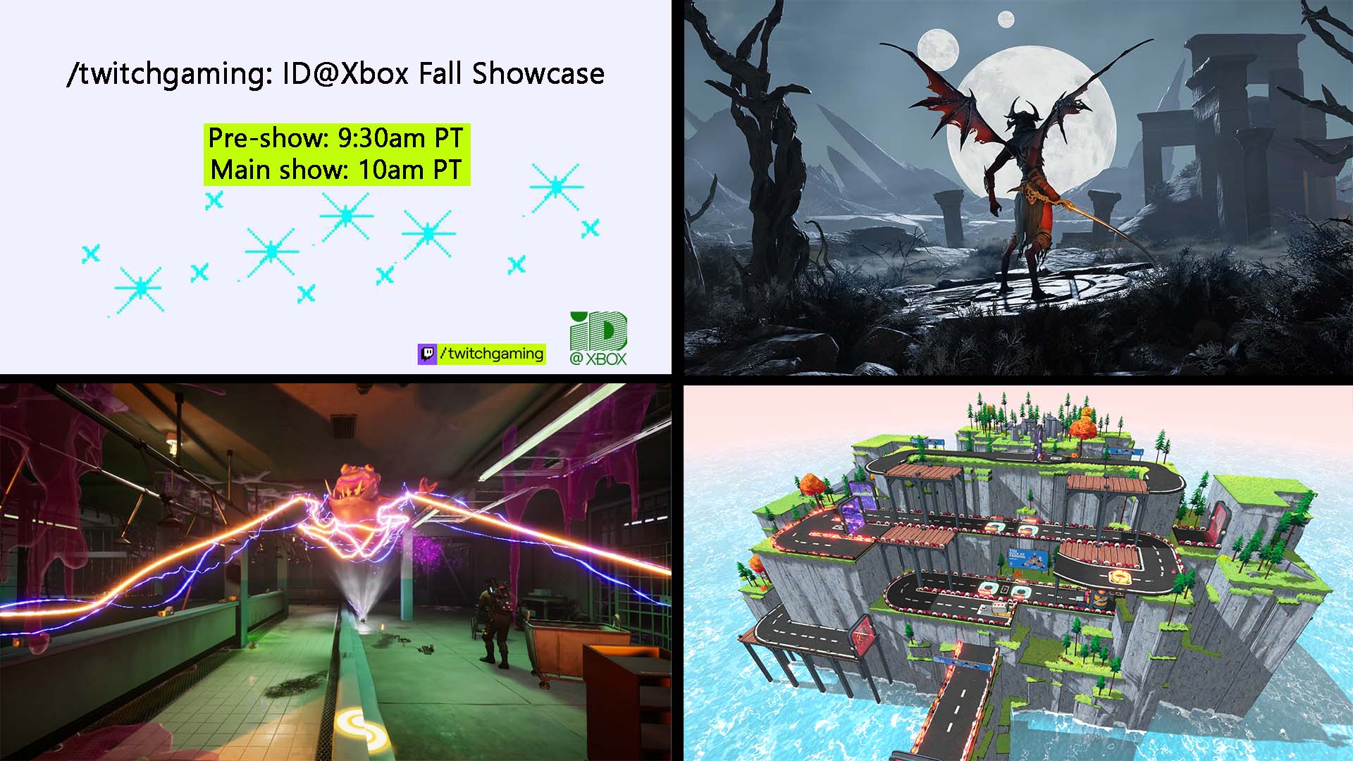 No te pierdas /twitchgaming: ID@Xbox Fall Showcase