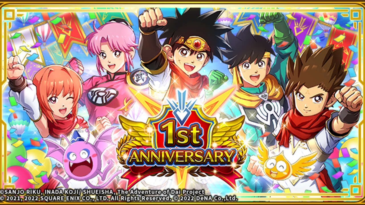 Dragon Quest The Adventure Of Dai: A Hero's Bond anuncia bonos de aniversario gratuitos