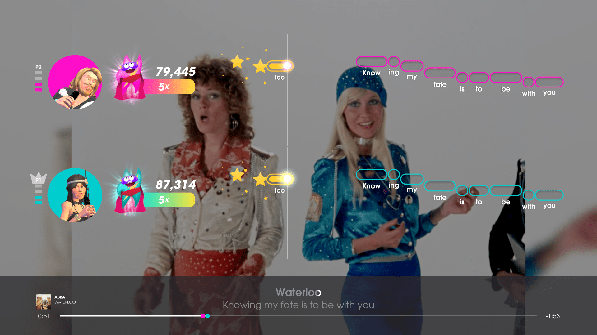 Captura de pantalla de Let's Sing ABBA