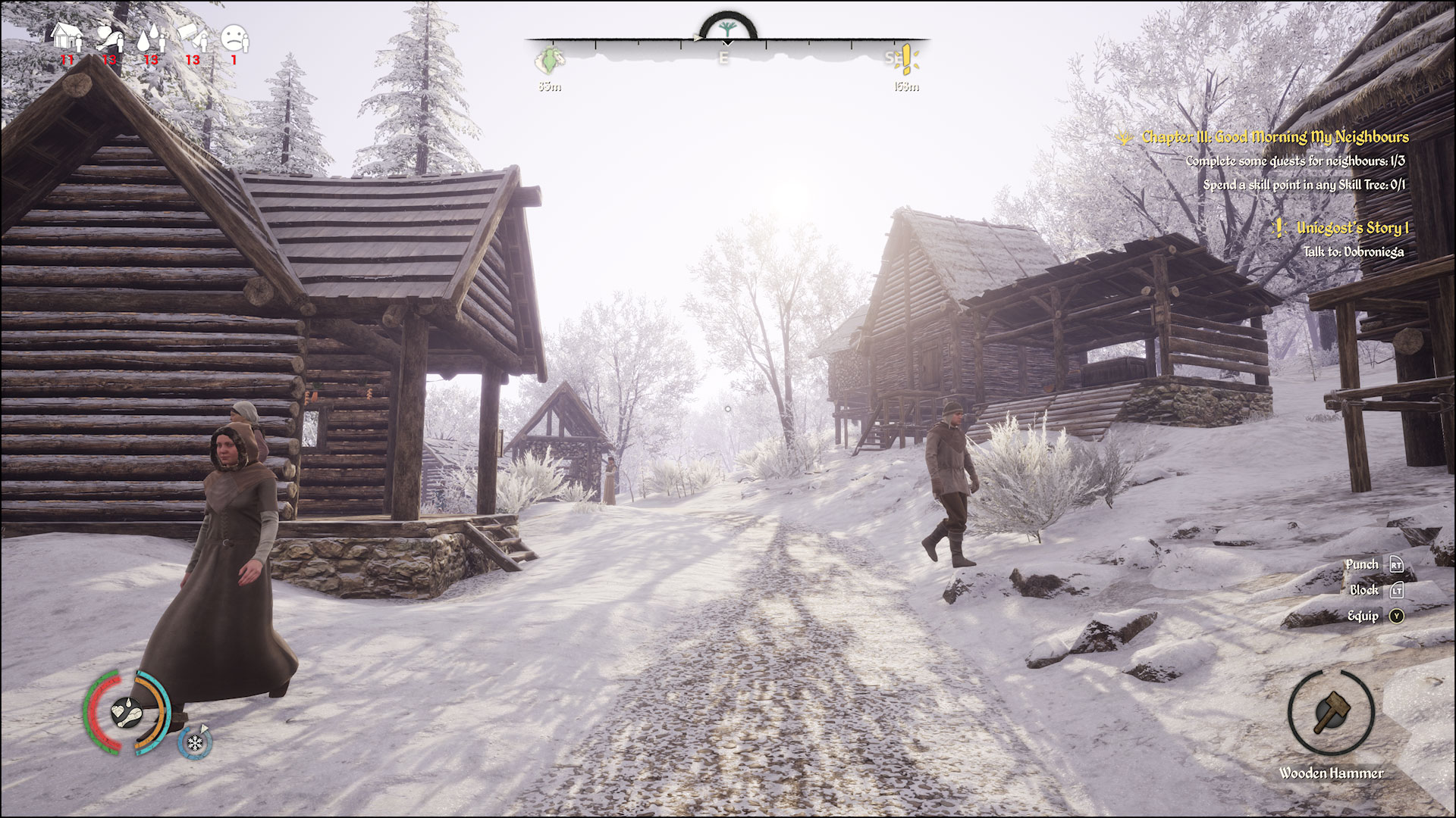 captura de pantalla de invierno