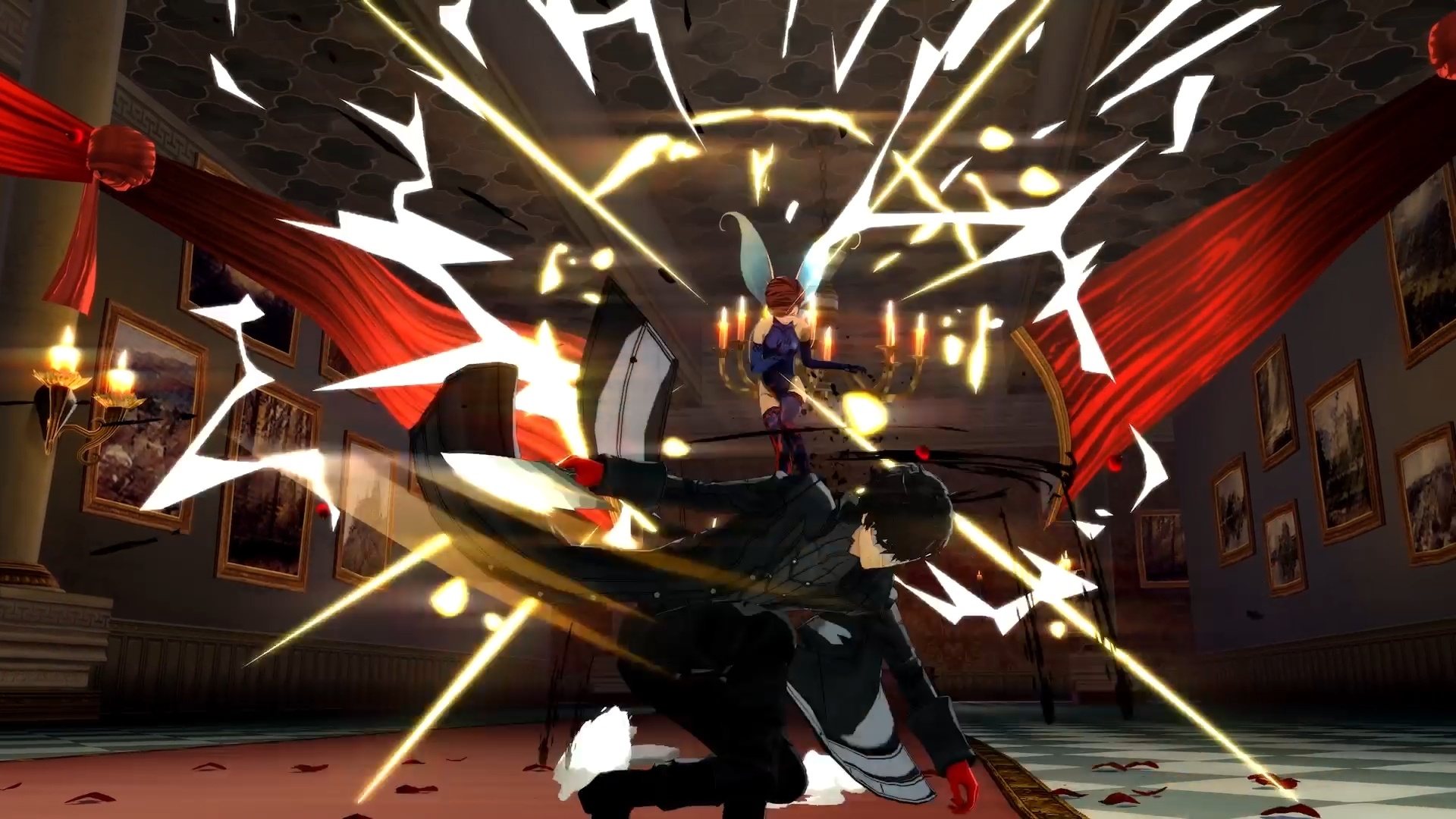 Captura de pantalla real de Persona 5