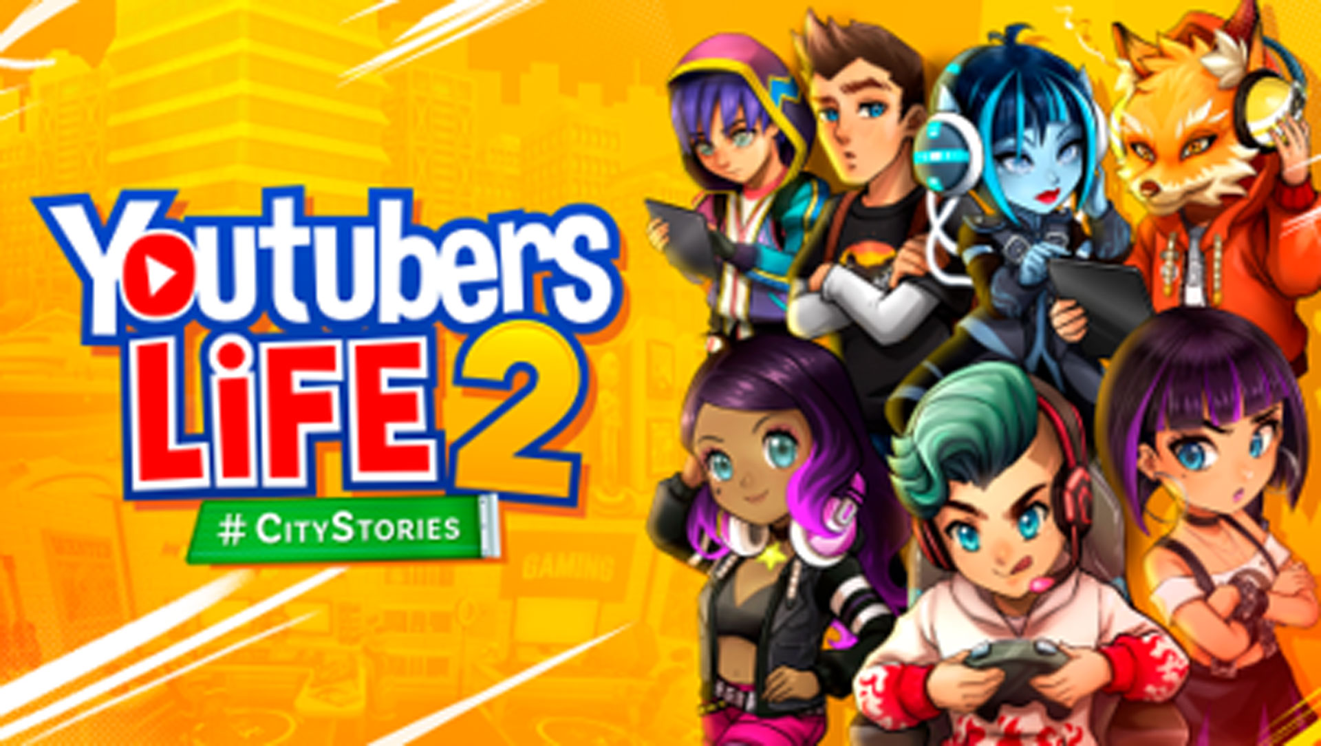 Llegan más de 1000 mejoras a Youtubers Life 2