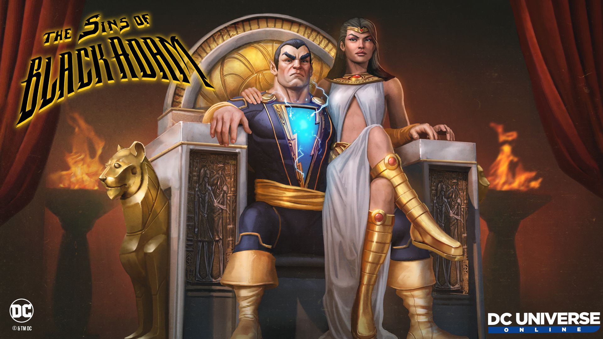 Descubre los pecados de Black Adam en DC Universe Online