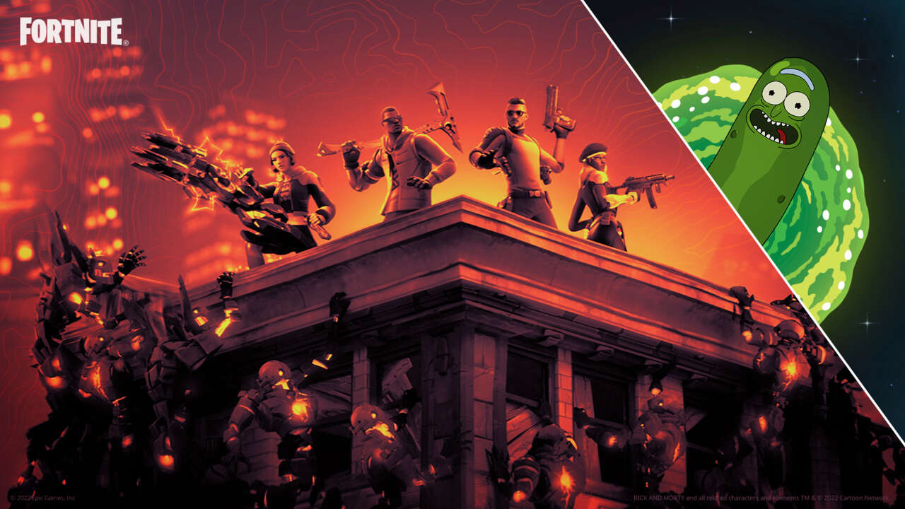 Fortnite Pickle Rick Back Bling está libre de desafíos en el juego