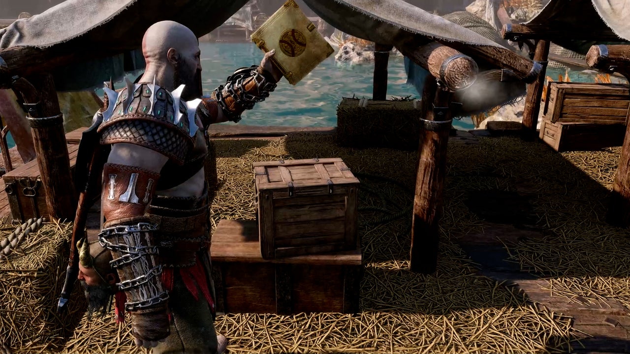 Los jugadores de God of War: Ragnarok están encontrando referencias poéticas a las mayores franquicias de Sony