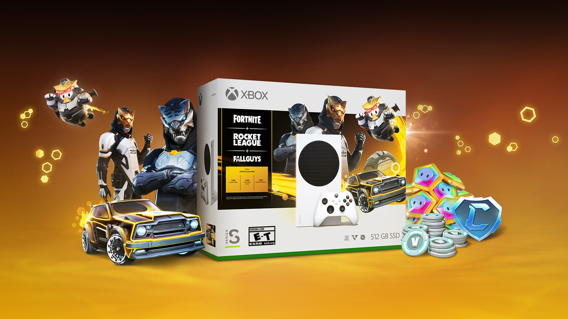 Esta temporada festiva acaba de mejorar: anuncio de Xbox Series S: Gilded Hunter Bundle disponible el 29 de noviembre