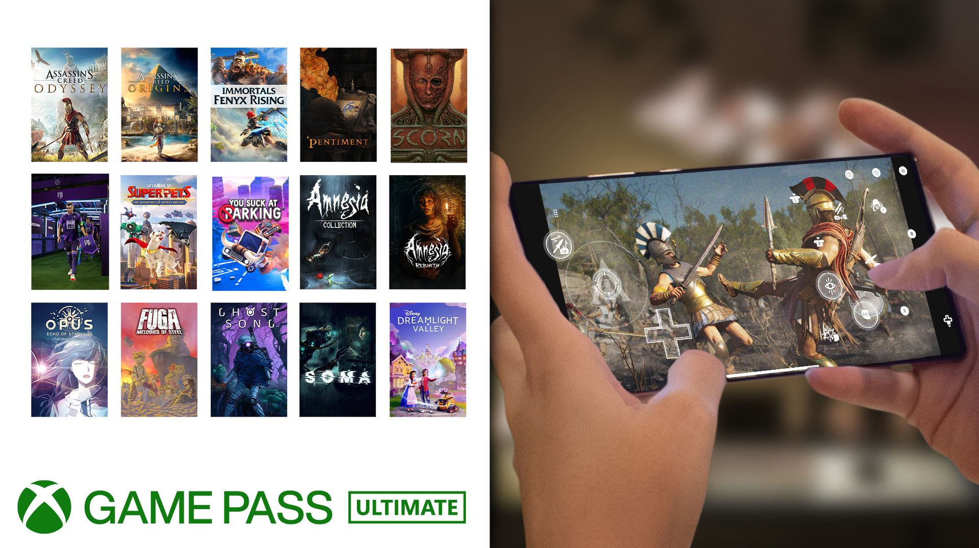 Controles táctiles de Xbox agregados a 15 juegos más
