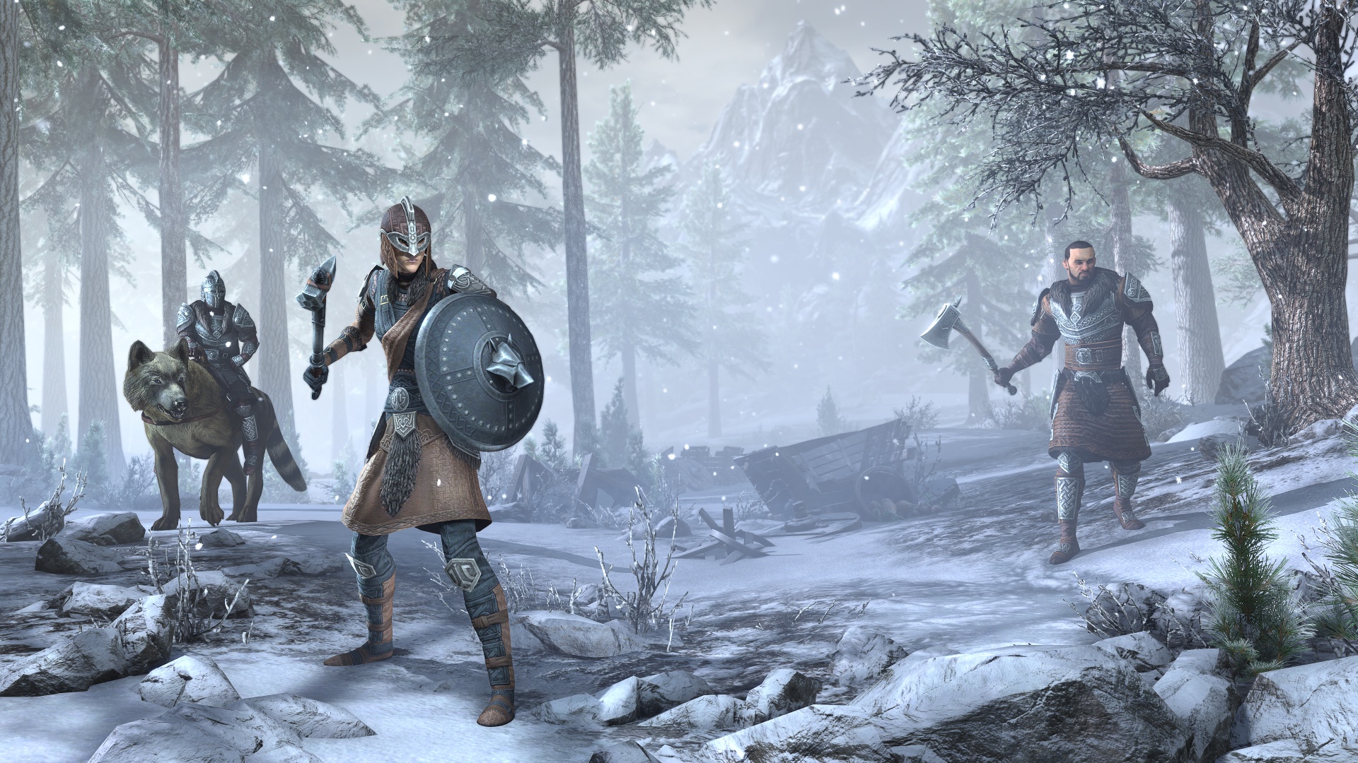 Captura de pantalla de la celebración del corazón oscuro de Skyrim de Elder Scrolls Online