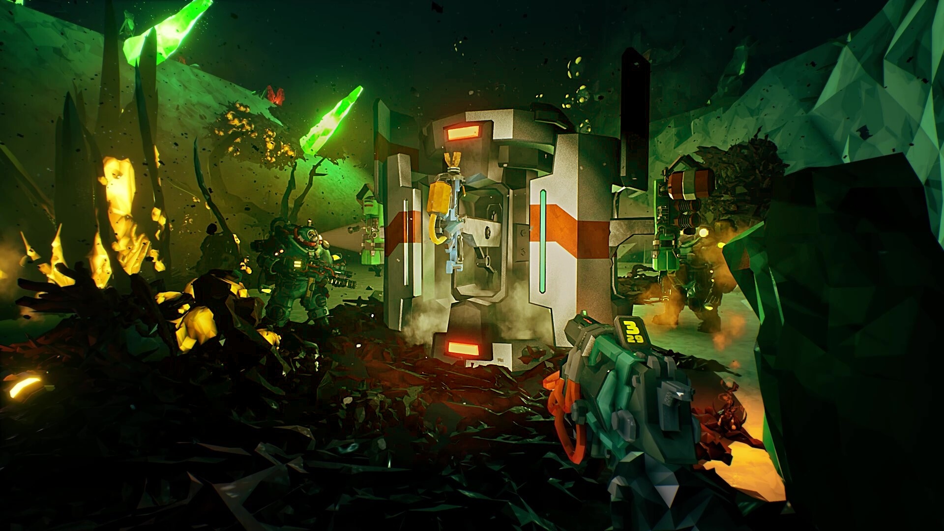 Captura de pantalla de Deep Rock Galactic