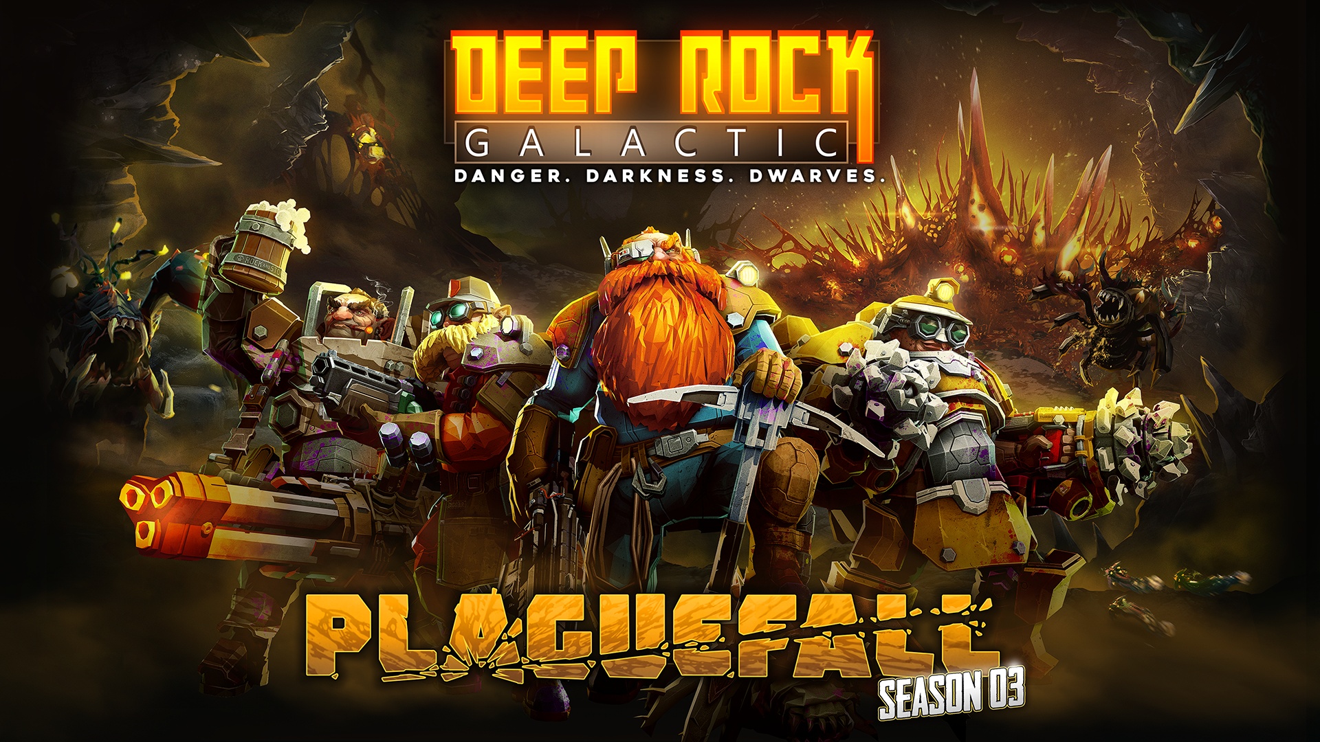 Temporada 03 de Deep Rock Galactic: Plaguefall infecta a Xbox