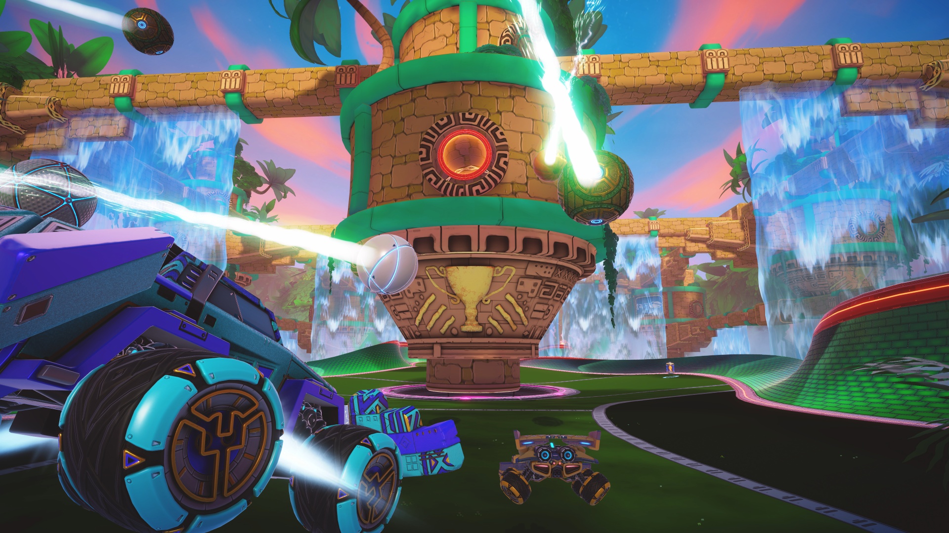 Acelera a través de templos antiguos en Turbo Golf Racing Season 2: Aztec Run