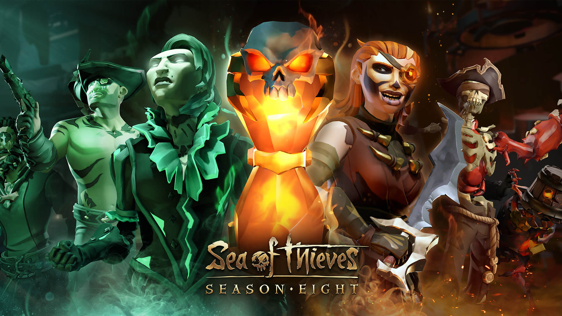 Lucha por tu facción en la octava temporada de Sea of ​​Thieves