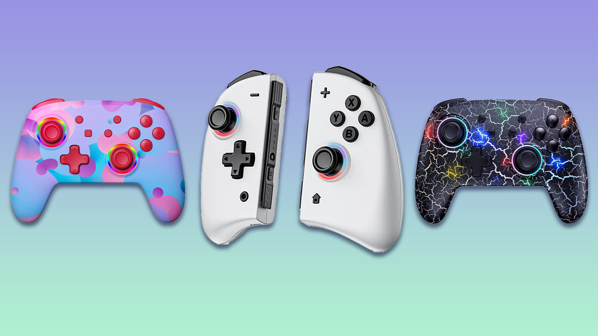 Ahorre a lo grande en estos coloridos controles inalámbricos de Nintendo Switch