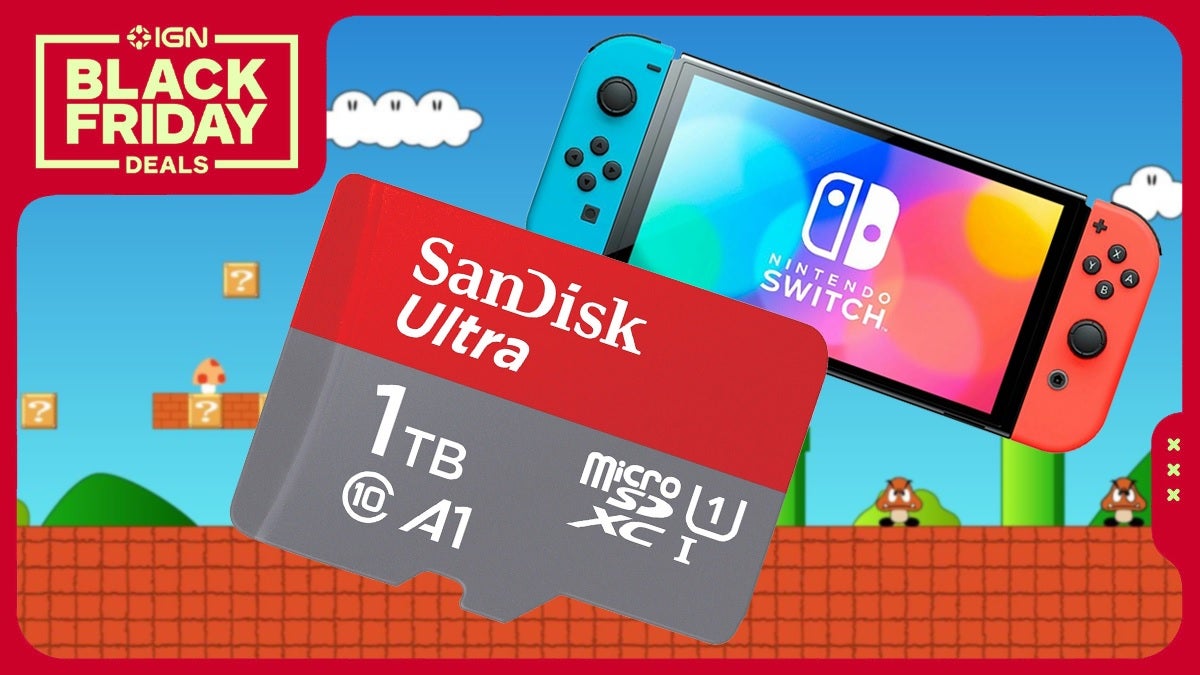 Las mejores ofertas del Black Friday en tarjetas de memoria Micro SDXC baratas de Nintendo Switch