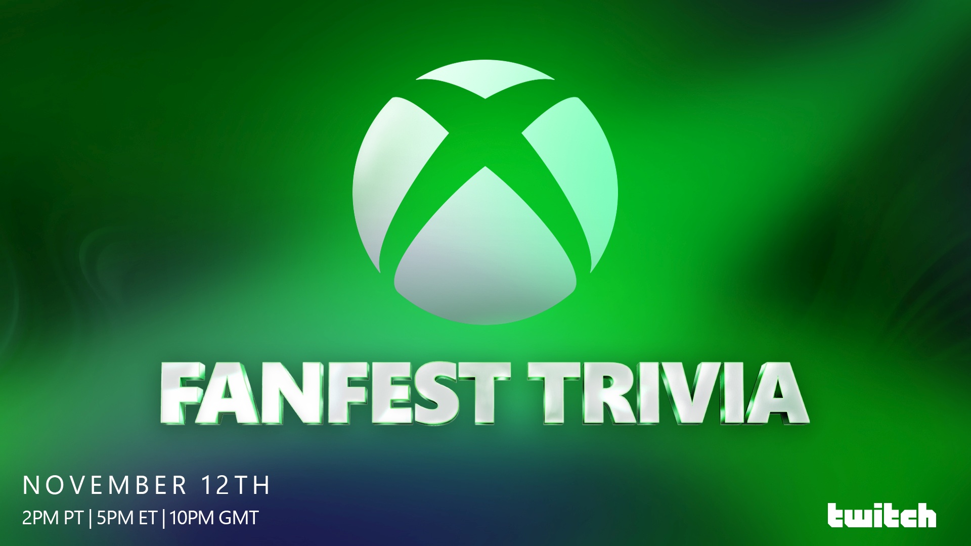 Anuncio de Xbox FanFest Trivia 2022