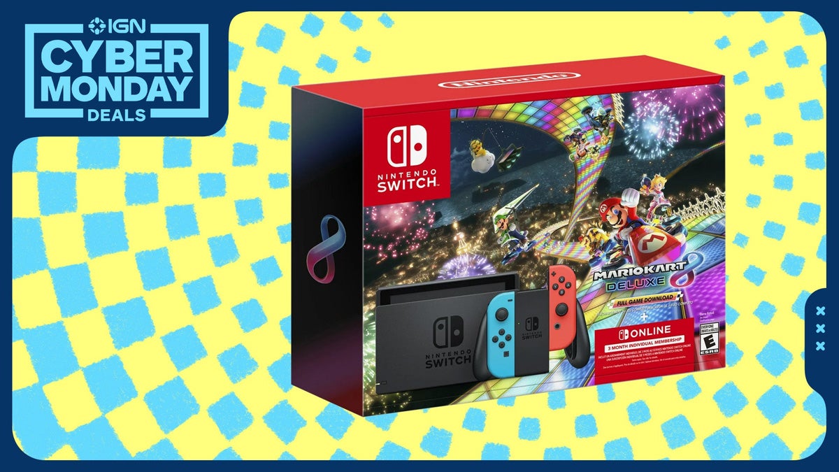 El paquete Black Friday 2022 de Nintendo Switch ahora es el paquete Cyber ​​Monday