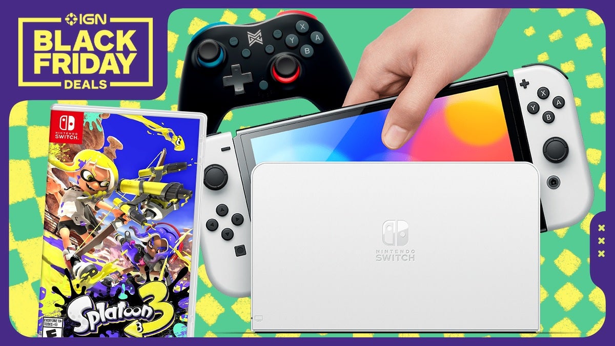 Obtenga un Nintendo Switch OLED con descuento con Splatoon 3 y un segundo controlador para el Black Friday