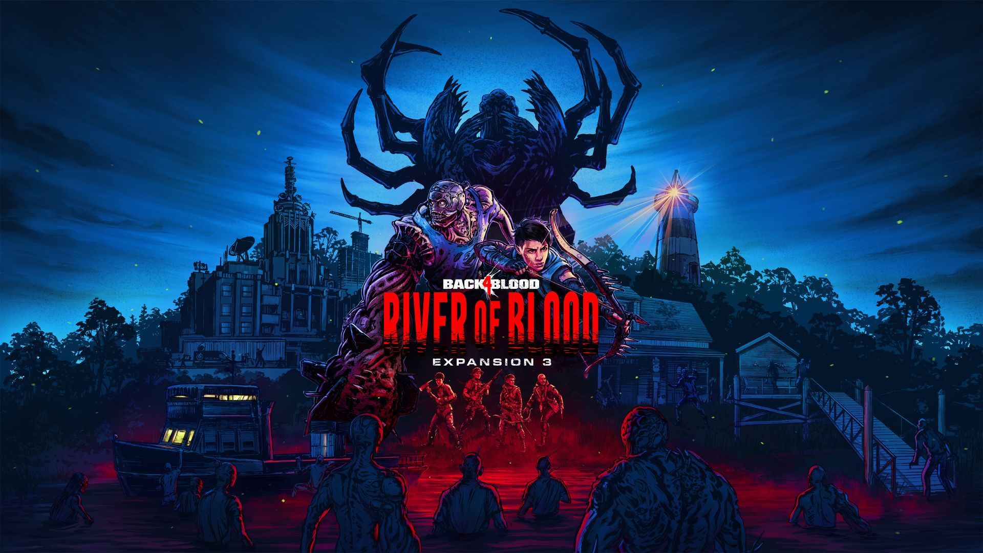 La tercera expansión de Back 4 Blood, River of Blood, disponible hoy