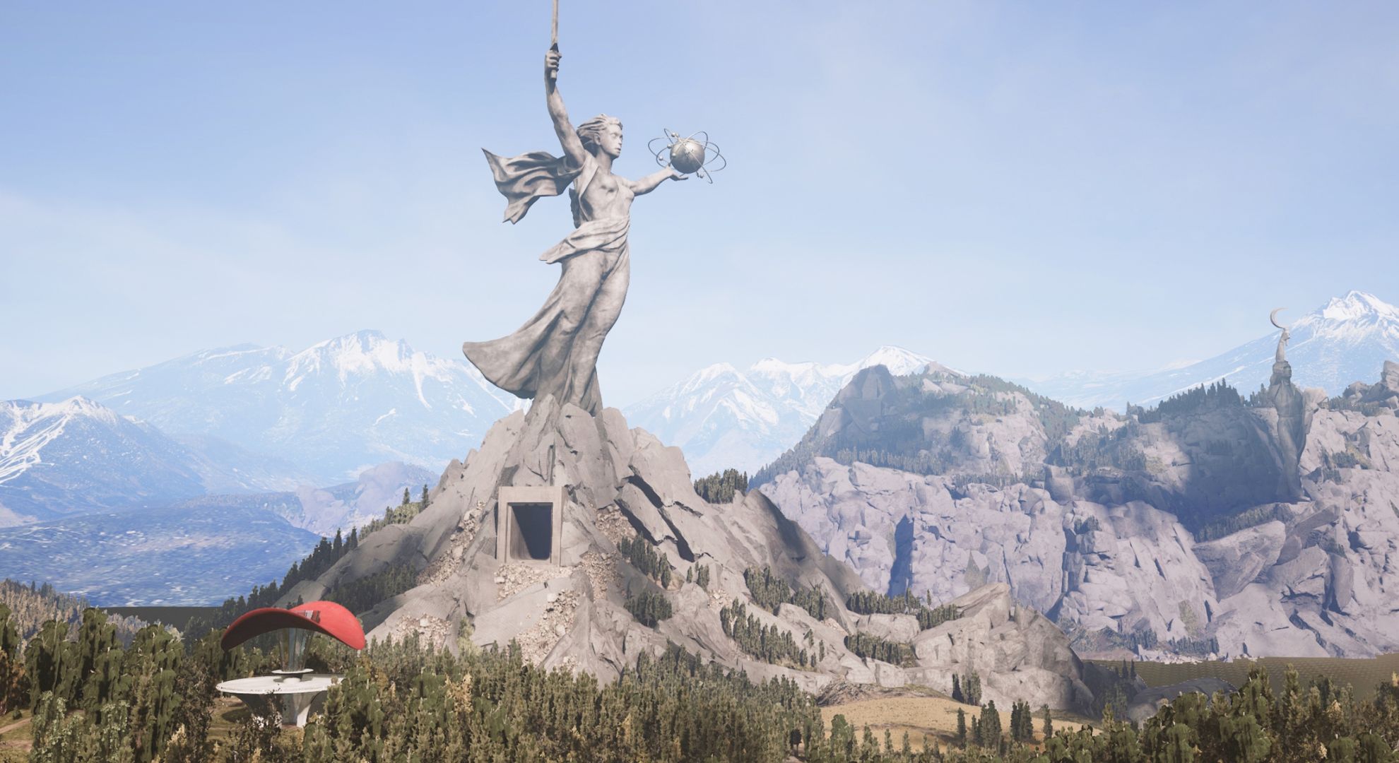 Captura de pantalla del corazón atómico