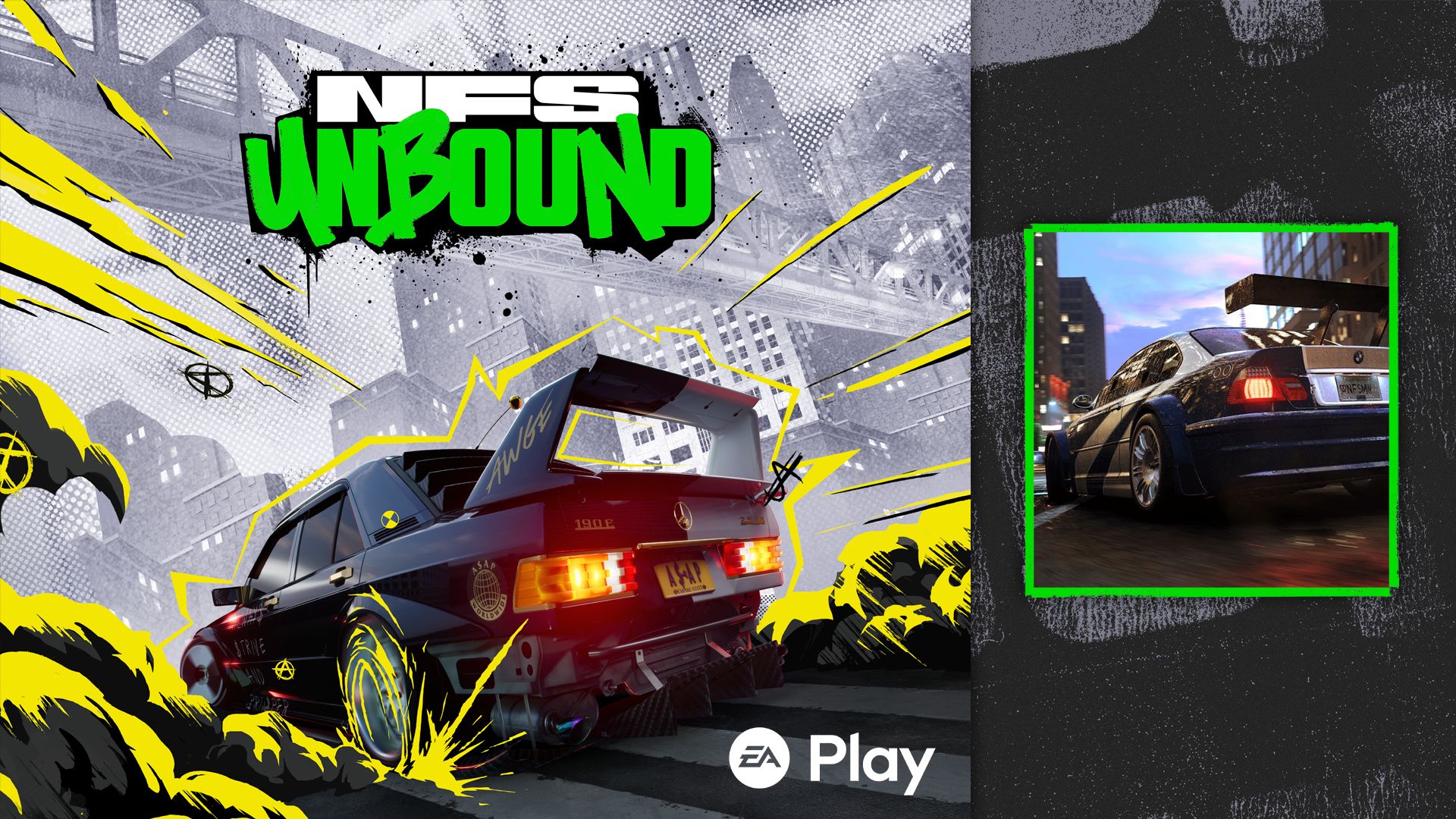 Toma el control del volante en Need for Speed ​​Unbound con EA Play