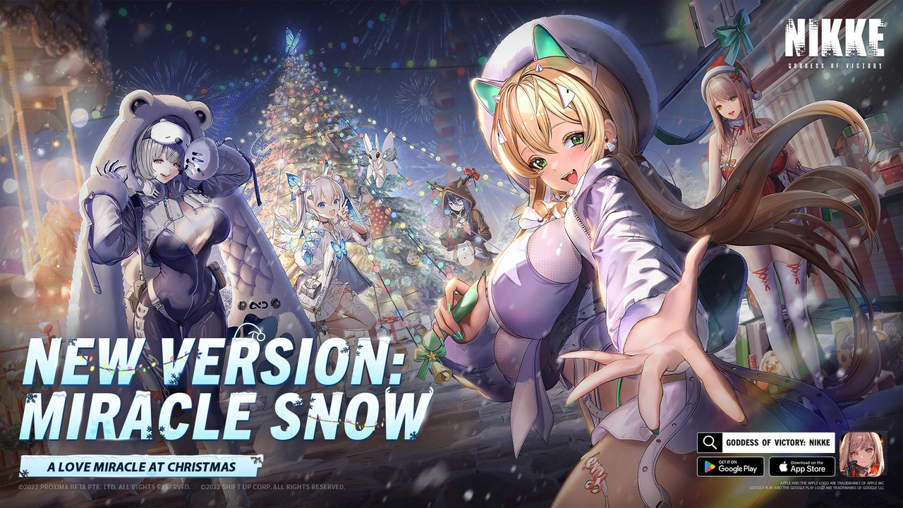 ¡Es Navidad en la nueva actualización GODDESS OF VICTORY: NIKKE!