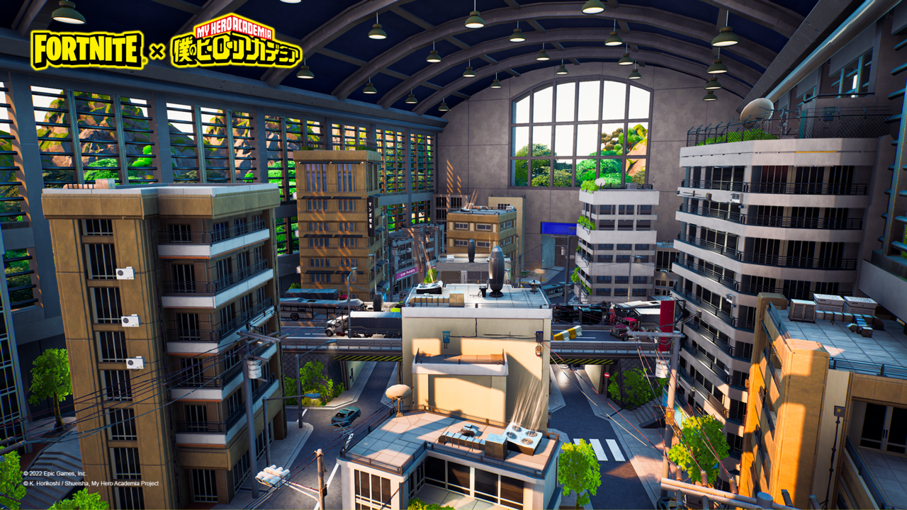 El modo PvP de My Hero Academia de Fortnite es un campo de juegos de física y un trabajo de amor