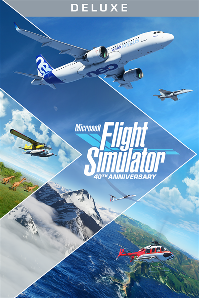 Edición de lujo del 40.º aniversario de Microsoft Flight Simulator
