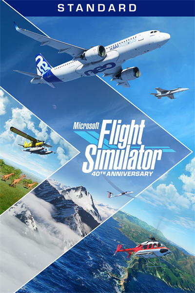 Edición estándar del 40.º aniversario de Microsoft Flight Simulator
