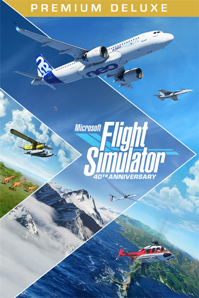 Edición del 40.º aniversario de Microsoft Flight Simulator Premium Deluxe