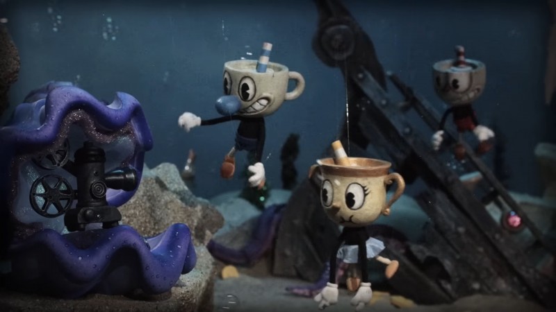 Mira lo que se hizo para hacer el tráiler de la edición física de Cuphead