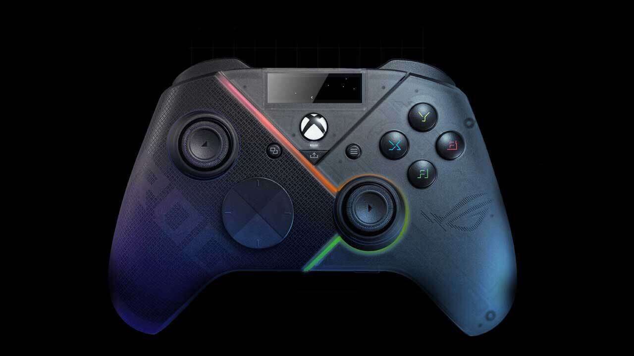 Asus revela el Raikiri Pro, un controlador de Xbox con su propia pantalla mini-OLED